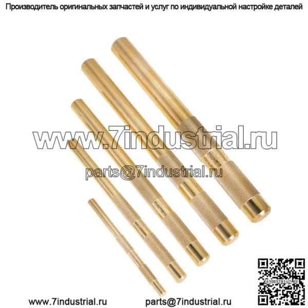 Набор латунных пробойников 1/4" - 3/4" 67003 - Image 3
