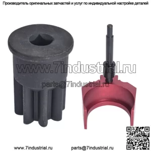 Для CAT 3406E, C-15 и C-16 регулировка высоты инжектора и гнездо проворачивания двигателя