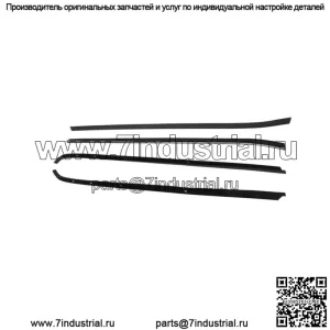 Набор из 4 фетровых щеток для окон для Chevy Camaro/Pontiac Firebird 1970-1981 гг.