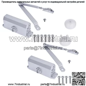 2X 25-45 кг универсальная фурнитура сверхпрочный коммерческий дверной доводчик алюминий