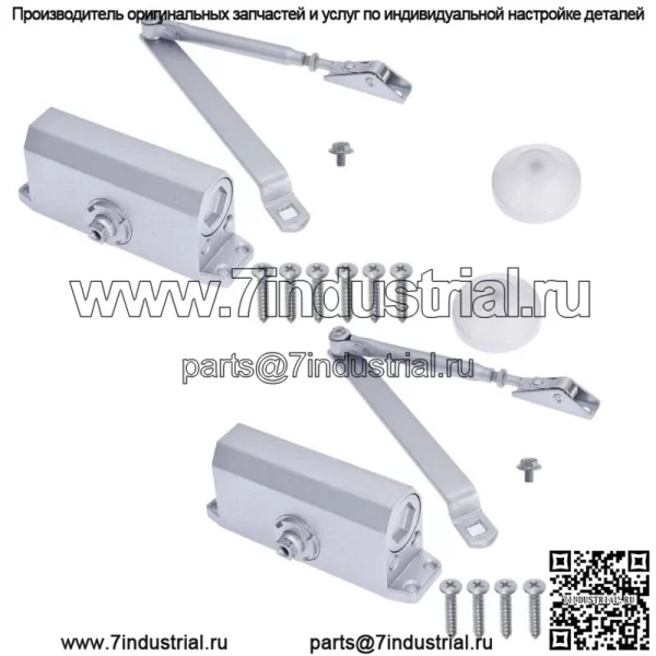 2X 25-45 кг универсальная фурнитура сверхпрочный коммерческий дверной доводчик алюминий