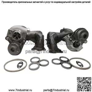 Модернизированный двойной турбокомпрессор TD04-17T для BMW 135i/535i/Z4/X6/740 3.0L N54