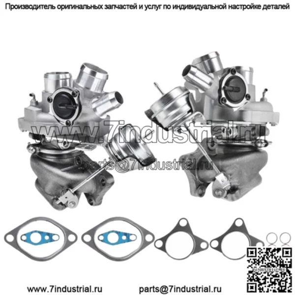Пара турбокомпрессоров с прокладкой для грузовика Ford F150 2011-2012 3.5L V6 Ecoboost