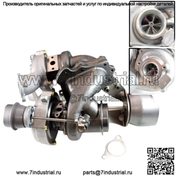 Двойной турбокомпрессор для Mercedes Sprinter 2.2 CDI New Turbo Upgrade