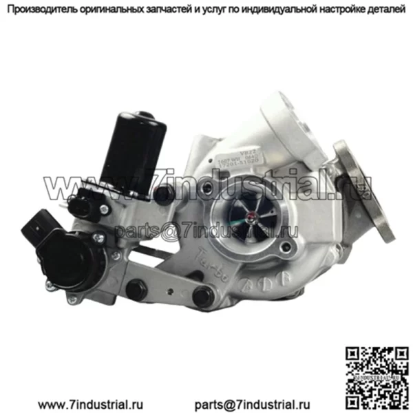 Двойной турбокомпрессор 17201-51021 для Toyota Landcruiser V8 4.5 D4D 165/272 л.с. 1VD
