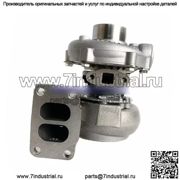 Турбокомпрессор S2D 6207-81-8330 6207-81-8331 для экскаватора Komatsu S6D95L PC200-6 - Image 4