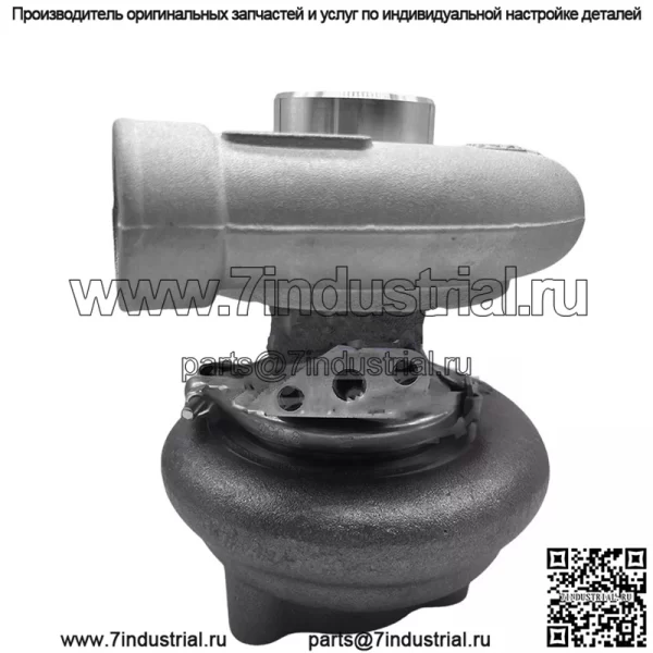 Турбокомпрессор 49185-01020 ME088840 для экскаватора Kobelco SK100W-2 Turbo TE06H