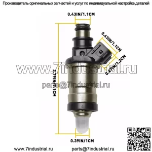4 шт. НОВЫЕ ТОПЛИВНЫЕ ИНЖЕКТОРЫ 06164-P2J-000 подходят для Honda 35096 1.6L 1.8L 2.0L 2.3L