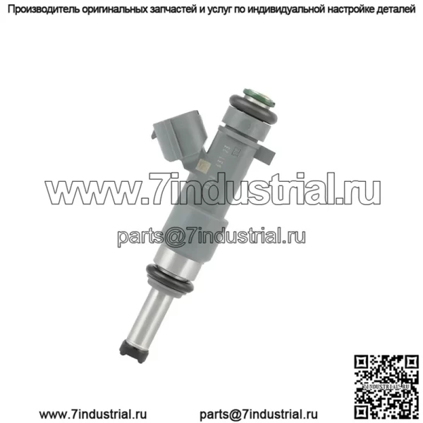 Топливные форсунки ANGLEWIDE FJ744,16600EA000,16600EA00A Комплект топливных форсунок подходит для 2005-2019 для Nissan Frontier 2.5L, 12 отверстий