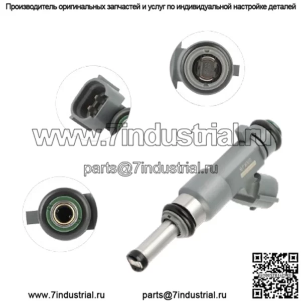 Топливные форсунки ANGLEWIDE FJ744,16600EA000,16600EA00A Комплект топливных форсунок подходит для 2005-2019 для Nissan Frontier 2.5L, 12 отверстий - Image 2