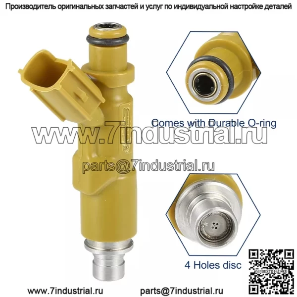 1 шт. No.2320922030 Автомобильный топливный инжектор для Toyota Celica GTS 1.8L 2000-2003 - Image 3