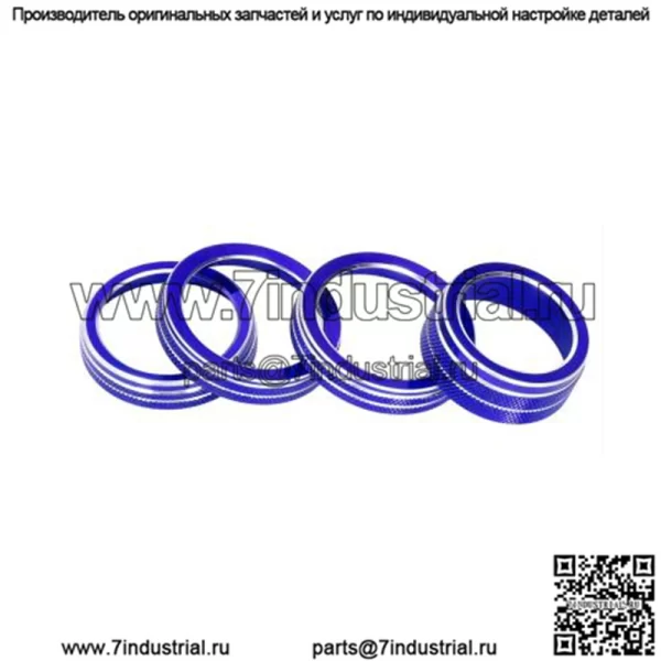 18-21JL/JLU Декоративное кольцо переключателя Wrangler #синее