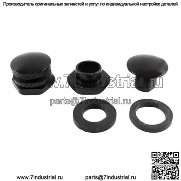 Заглушка стержня опоры заднего стекла Honda # черная