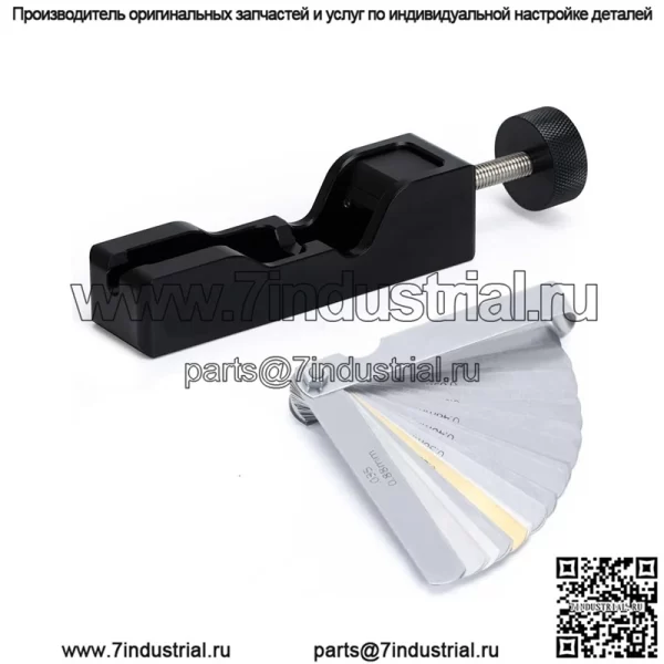 Инструмент для регулировки зазора свечей зажигания с щупом #черный - Image 2