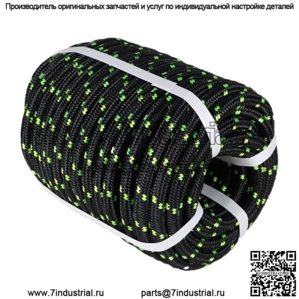 1/2"x200'двойной оплетки полиэстер канат строп 5500 фунтов прочность на разрыв для такелажа - Image 2