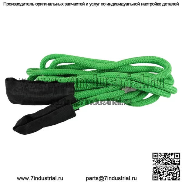 6800 фунтов кинетической энергии грузовик буксировочный трос 1/2" X 20' ремень рывковый зеленый - Image 3
