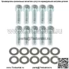 Для Jeep Dana 25 27 30 10-болтовая крышка дифференциала с прокладкой и сливной пробкой сзади - Image 3