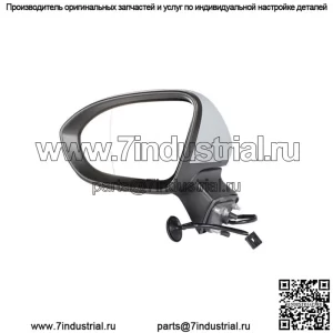 Водительское левое зеркало с подогревом для Chevrolet Cruze LH 2016-2019 GM1320541