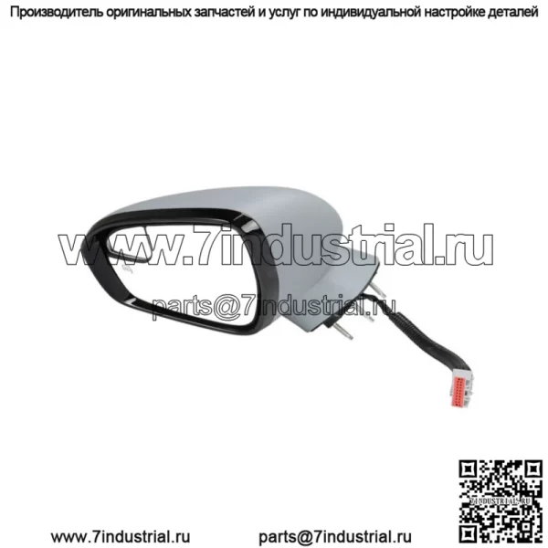 Зеркала с электроприводом, сторона водителя, для Ford Fion 13-14, 7-контактные, ручное складывание, под покраску - Image 2