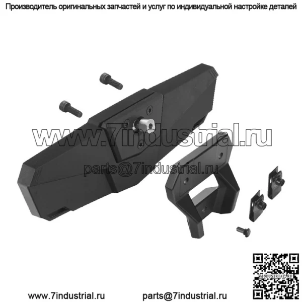 Для Polaris RZR PRO XP /4 2020-2024 UTV зеркало заднего вида в центре выпуклое 2883763 - Image 4