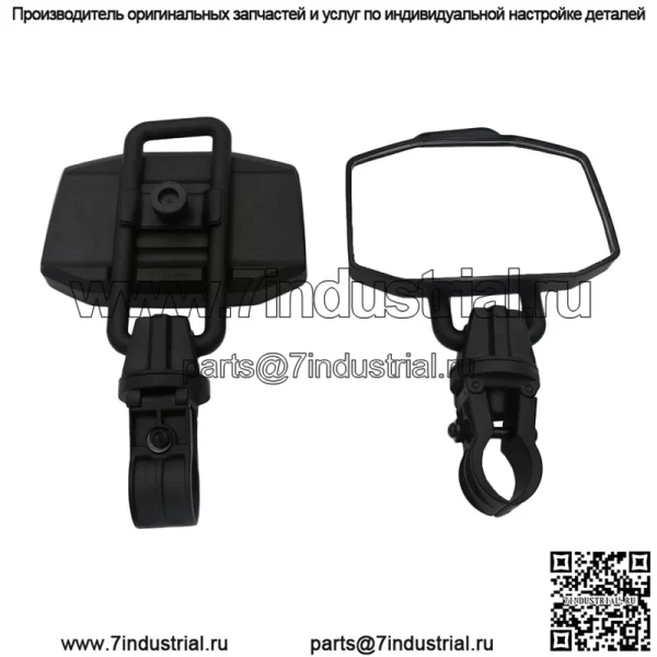 Зеркало заднего вида для внедорожников, мотоциклов, пляжей, автомобилей, 1,5/2 дюйма, универсальное боковое зеркало для квадроциклов/UTV - Image 2