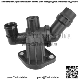 06D121111G Термостат с фланцем корпуса охлаждающей жидкости для Audi A4 2005-2009 2.0T,