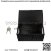 Черная алюминиевая ромбовидная пластина для ящика для инструментов Garage Pickup Traile 20" x 12" x 9,5''