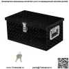 Черная алюминиевая ромбовидная пластина для ящика для инструментов Garage Pickup Traile 20" x 12" x 9,5'' - Image 2