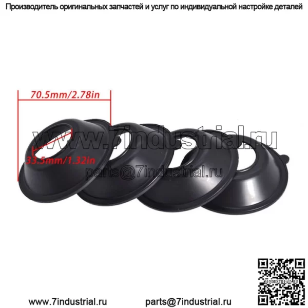 шт. карбюраторные диафрагмы для Honda Shadow VT750 2000-2007 карбюратор - Image 3