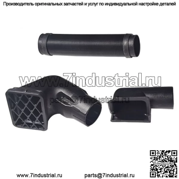 Система впуска Rolling Head Snorkel Kit для 1984-2001 Jeep Cherokee XJ Cold-air - Image 4