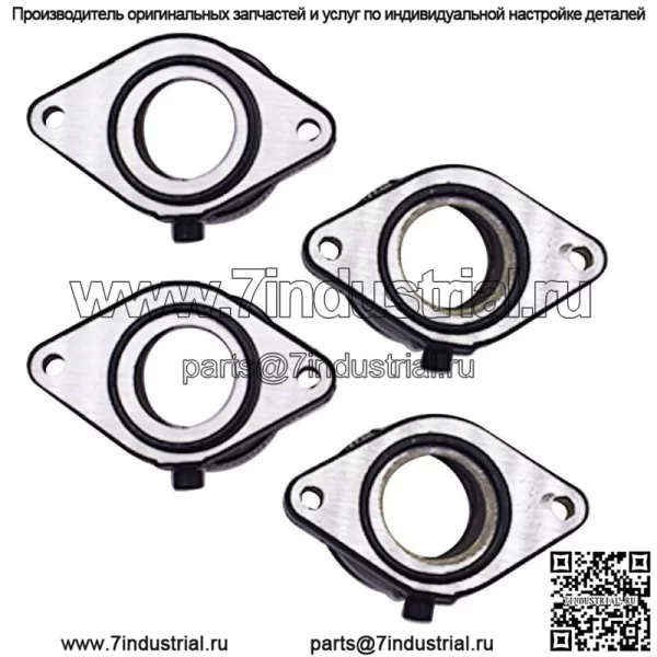 Подходит для 81-83 Suzuki GS550/650 впускной коллектор карбюраторный пыльник комплект правый и левый 4 шт - Image 2
