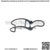 Зажим воздушного фильтра Polaris ATV, оригинальная деталь OEM 7081707, кол-во 1 - Image 3