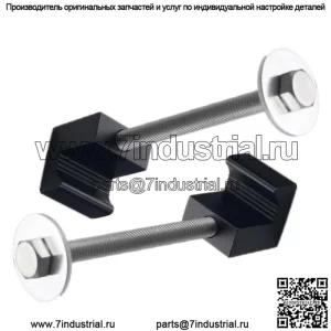 Зажим для фиксации J-типа 2 шт. # черный