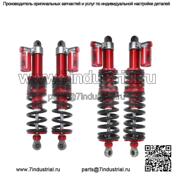 POLARIS RZR S 800 60" STAGE 4 PERFORMANCE ПЕРЕДНИЕ И ЗАДНИЕ ВОЗДУШНЫЕ АМОРТИЗАТОРЫ КОМПЛЕКТ
