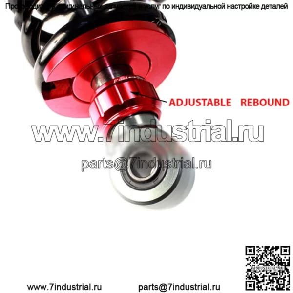 POLARIS RZR S 800 60" STAGE 4 PERFORMANCE ПЕРЕДНИЕ И ЗАДНИЕ ВОЗДУШНЫЕ АМОРТИЗАТОРЫ КОМПЛЕКТ - Image 4