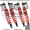 ДЛЯ POLARIS RZR 800 09-14 STAGE 5 RESERVOIR GAS ПЕРЕДНИЕ И ЗАДНИЕ АМОРТИЗАТОРЫ КОМПЛЕКТ