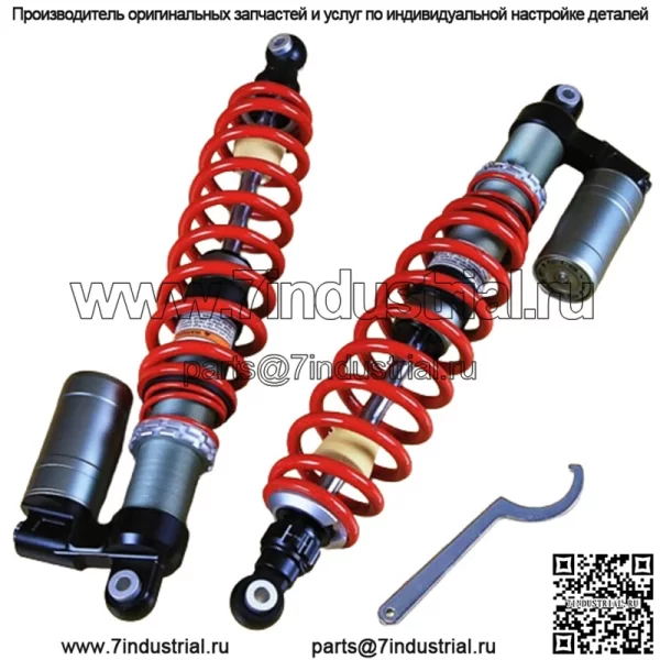 ДЛЯ POLARIS RZR 800 S RZR 4 2008-2014 STAGE 4 ПЕРЕДНИЕ АМОРТИЗАТОРЫ РЕГУЛИРУЕМЫЕ - Image 3