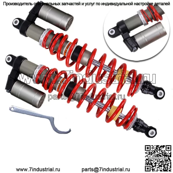 ДЛЯ POLARIS RZR 800 S RZR 4 2008-2014 STAGE 4 ПЕРЕДНИЕ АМОРТИЗАТОРЫ РЕГУЛИРУЕМЫЕ - Image 5