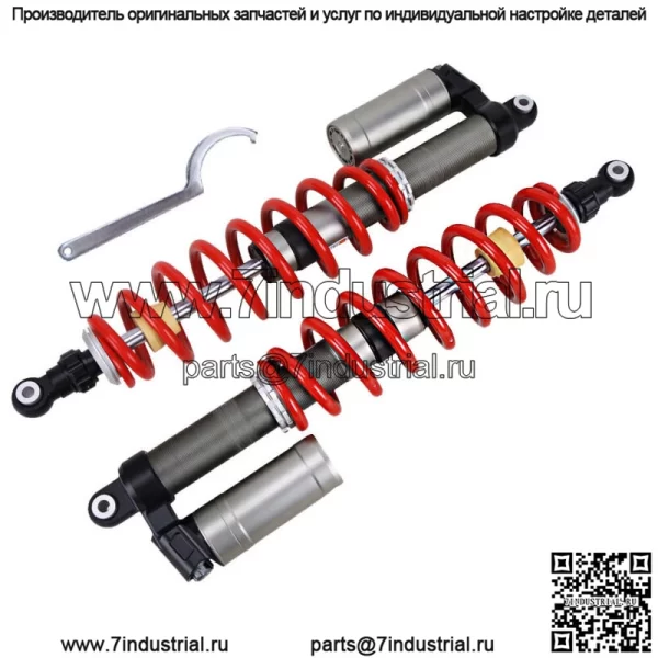 КОМПЛЕКТ ЗАДНИХ АМОРТИЗАТОРОВ STAGE 4 ДЛЯ POLARIS RZR 800 S DUAL RATE ПОЛНОСТЬЮ РЕГУЛИРУЕМЫЙ - Image 4
