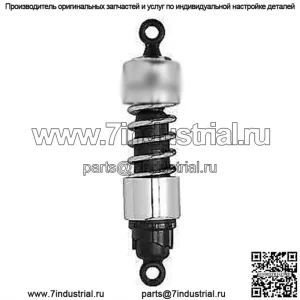 Амортизаторы подвески Heavy Duty 11,5" Chrome #412-4011C