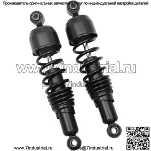 Амортизаторы стандартные 11" черные Harley Davidson
