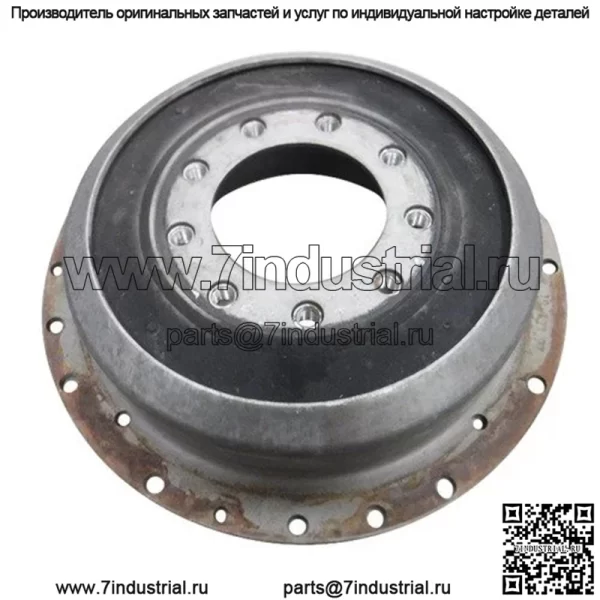 Б/у демпфер крутильных колебаний подходит для John Deere 8100 8110 8120 8130 8200 8210 8220 8230 8300 8310 8320 8330 8400 8410 8420 8430 8520 8520T 8530 9230 RE586976