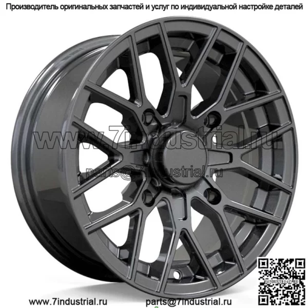Легкосплавный обод AR104 12x7 вылет 4+3 4/156 Polaris - Image 2