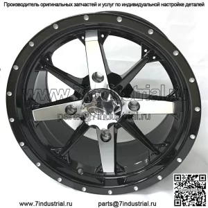 литой обод циклон AR810 14x7 смещение 4+3 4/110 Yamaha Suzuki Kawasaki Cfmoto