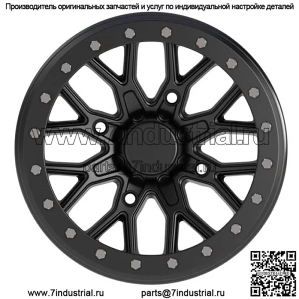 литые диски AR104 Beadlock 14x7 4/136 4+3 can-am - Image 2