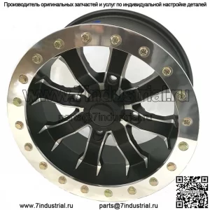 литой обод AR640 beadlock 12x7 смещение 4+3 разноширокий 4/136 Can-am