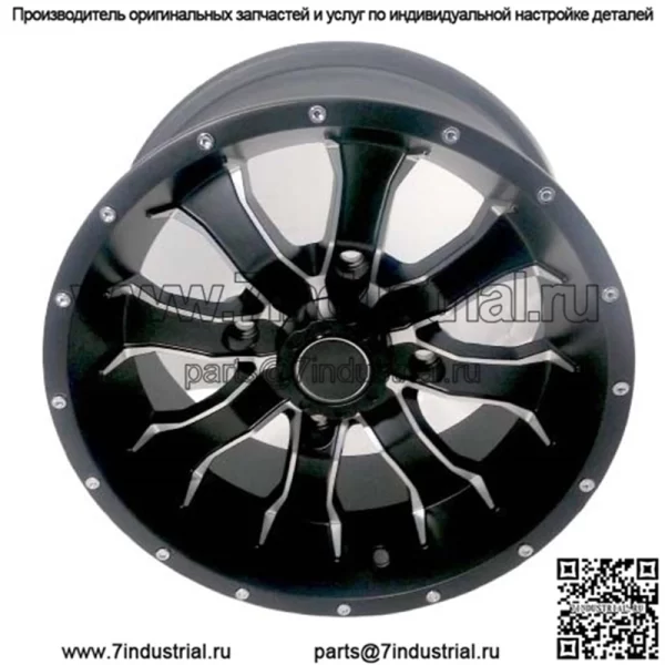 легкосплавный обод AR638 14x7 со смещением 4+3 4/136 Canam