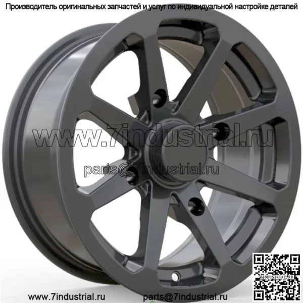 литой обод AR102 14x7 вылет 4+3 4/110