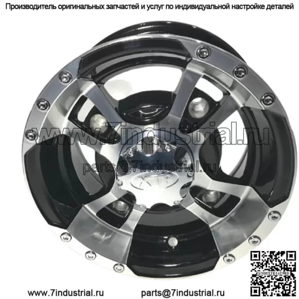 Алюминиевый диск XTP модель AR112 10x5 4/144 серебристый цвет