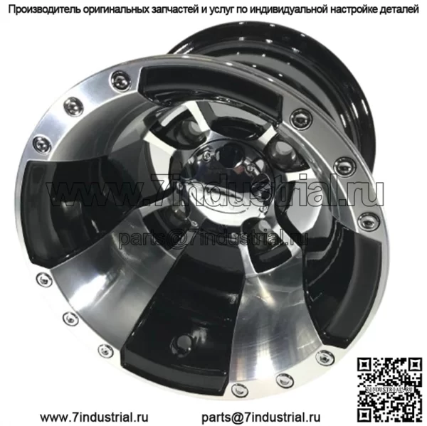 Алюминиевый диск XTP модель AR112 9x8 4/115 серебристый цвет